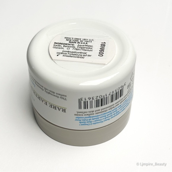 🆕 KIEHL’S Mini Rare Earth Deep Pore Minimizing Cleansing Clay Face Mask 28 mL - Picture 3 of 5